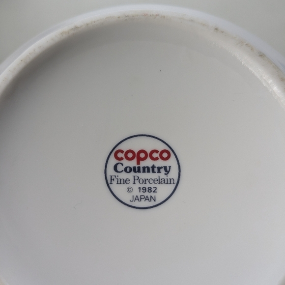 Copco Country Vintage Pitcher Caraf Japan Porcelain Hearts Farmhouse Cottagecore - Picture 9 of 9